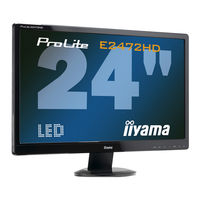 Iiyama ProLite E2472HD Gebruikershandleiding