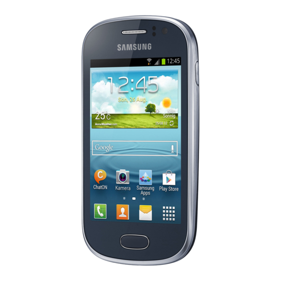 Samsung Galaxy Fame S6810P Gebruiksaanwijzing