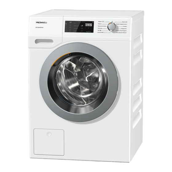 Miele WEA 035 WPS Gebruiksaanwijzing