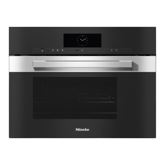 Miele DGM 7845 Gebruiks- En Montagehandleiding