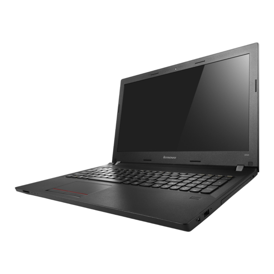 Lenovo E51-80 Gebruikershandleiding