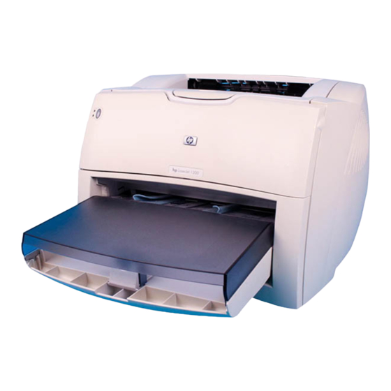 HP LaserJet 1200 Series Gebruikershandleiding