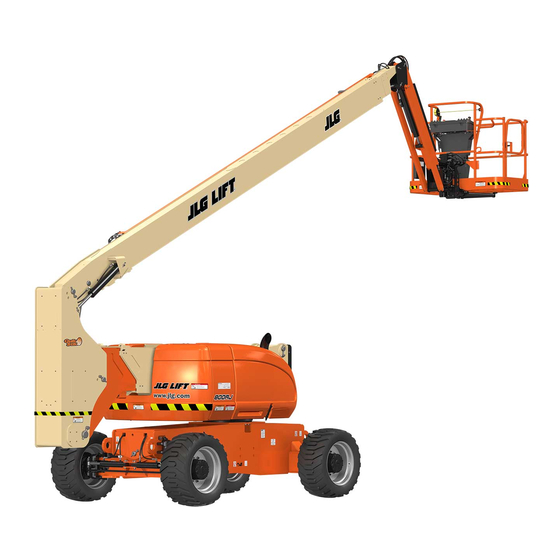 JLG 800A Handleiding