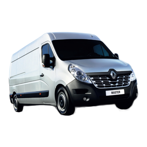 Renault MASTER 2018 Instructieboekje