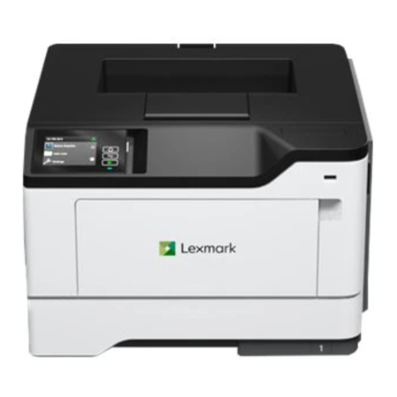 Lexmark MS531 Gebruikershandleiding