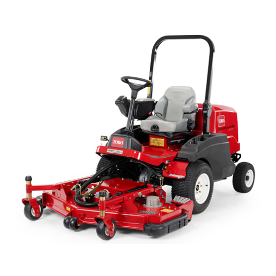 Toro Groundsmaster e3200 Installatie-Instructies