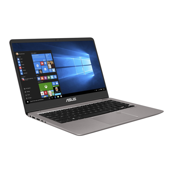 ASus ZenBook UX410UA-GV304T Handleiding