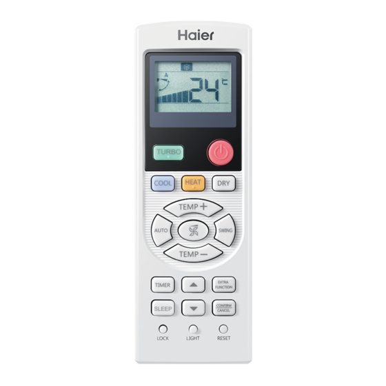 Haier YR-HD Handleiding