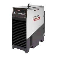 Lincoln Electric POWER WAVE AC/DC 1000 SD CE Gebruiksaanwijzing