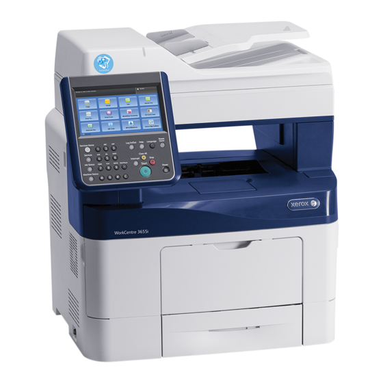 Xerox WorkCentre 3655 Gebruikershandleiding