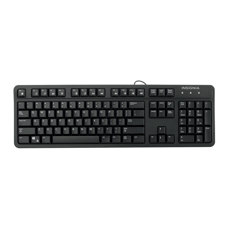 Insignia NS-PNK8001 USB-toetsenbord