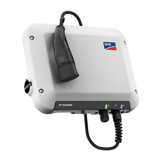 SMA EV CHARGER Bedieningshandleiding