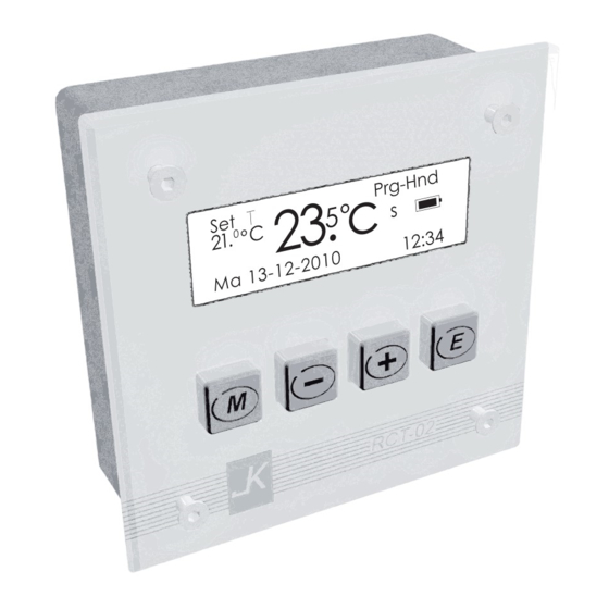 JK RCT-02 Gebruiksaanwijzing