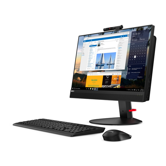 Lenovo ThinkCentre M920z Gebruikershandleiding En Handboek Voor Hardwareonderhoud