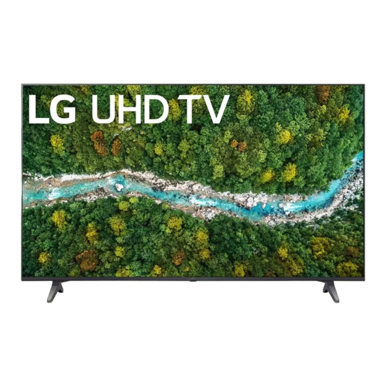 LG 43UP767 Series Gebruikershandleiding