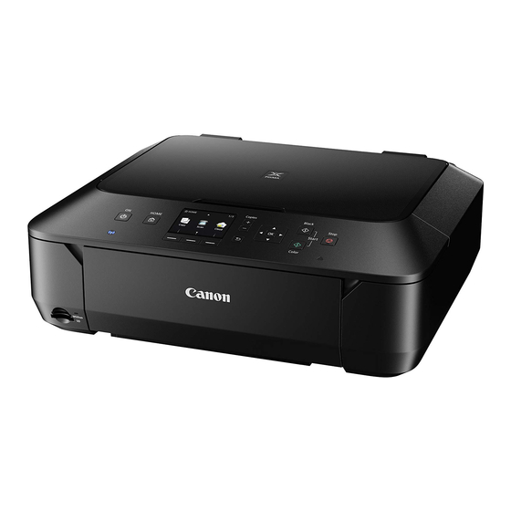 Canon Pixma MG6400 Series Online Handleiding