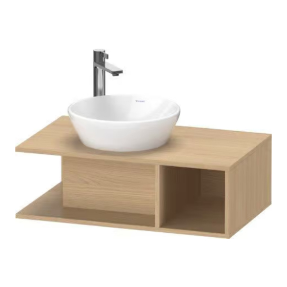 DURAVIT D-Neo DE 4918 Montagehandleiding