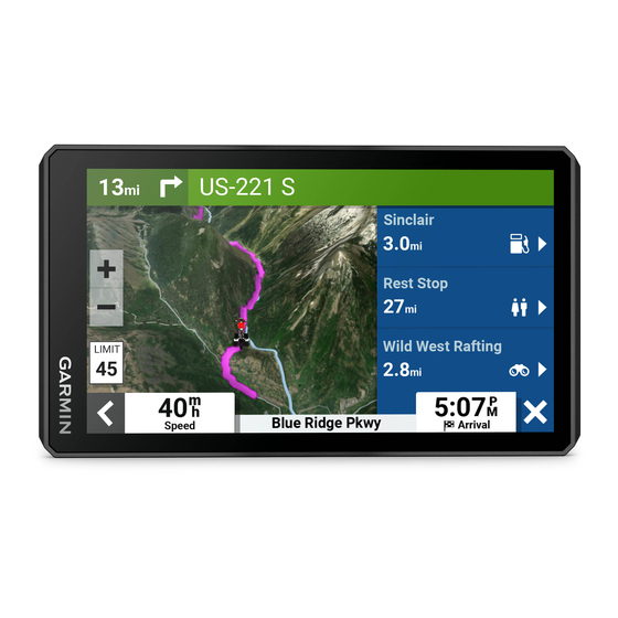 Garmin Zumo XT2 Gebruikershandleiding