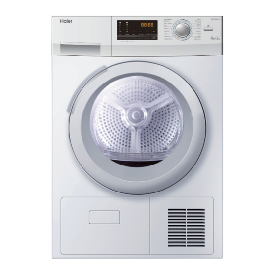 Haier HD80-B636B Handleiding