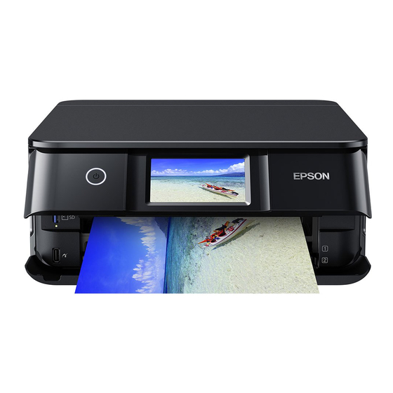 Epson XP-8600 Series Gebruikershandleiding