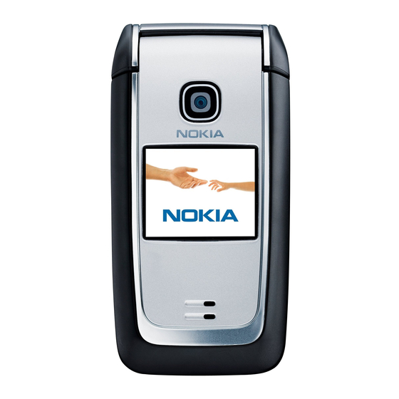 Nokia 6125 Gebruikershandleiding