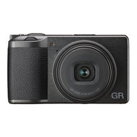 Ricoh GR Gebruiksaanwijzing