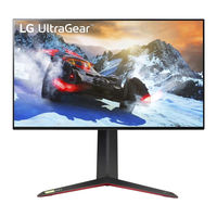 LG UltraGear 27GP95RP Gebruikershandleiding