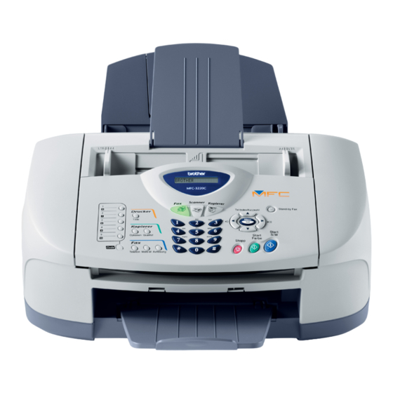 Brother FAX-1820C Gebruikershandleiding