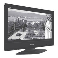 Panasonic VIERA TX-32LE7F Gebruiksaanwijzing