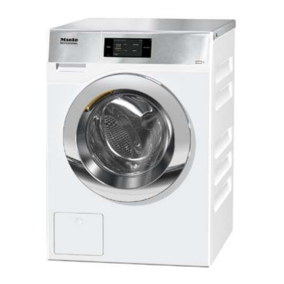 Miele PWM 908 DV Installatieschema