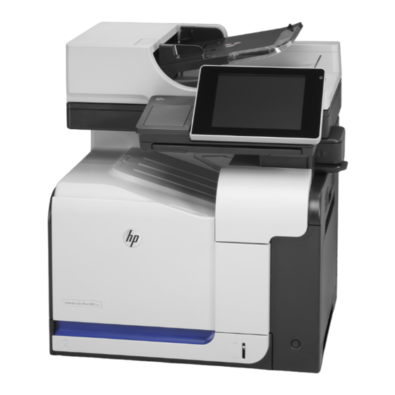 HP LASERJET ENTERPRISE COLOR FLOW MFP M575c Gebruikershandleiding