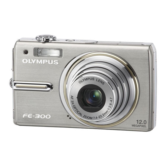 Olympus FE-300 Gebruiksaanwijzing