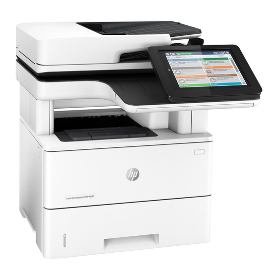 HP LaserJet Enterprise MFP M527 Series Gebruikershandleiding