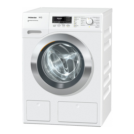 Miele WKR 771 WPS Gebruiksaanwijzing