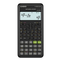 Casio fx-350ES PLUS Gebruiksaanwijzing