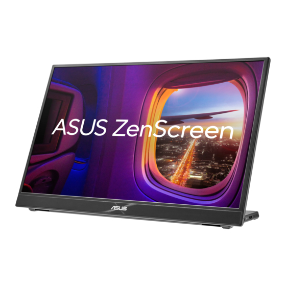 ASus MB16QHG Gebruikershandleiding