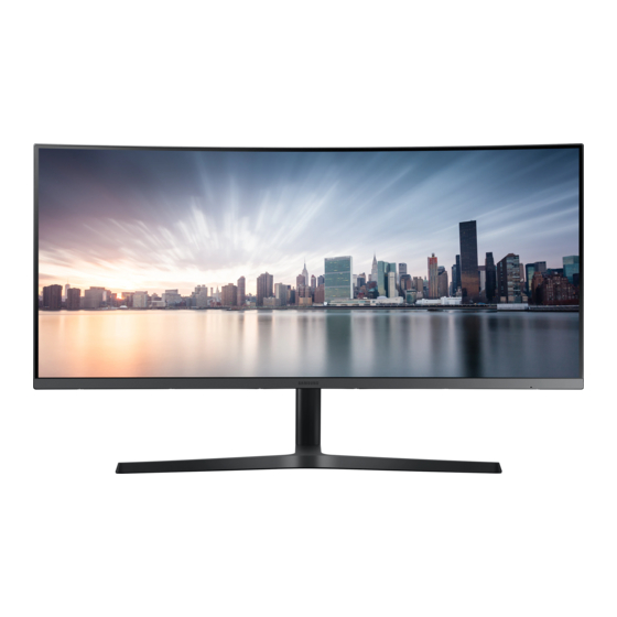 Samsung C34H890W Series Gebruikershandleiding