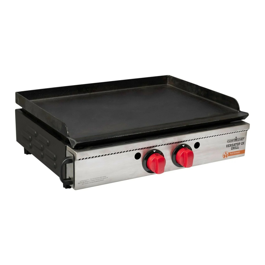 Camp Chef FTG400 - VERSATOP 2X GRILL