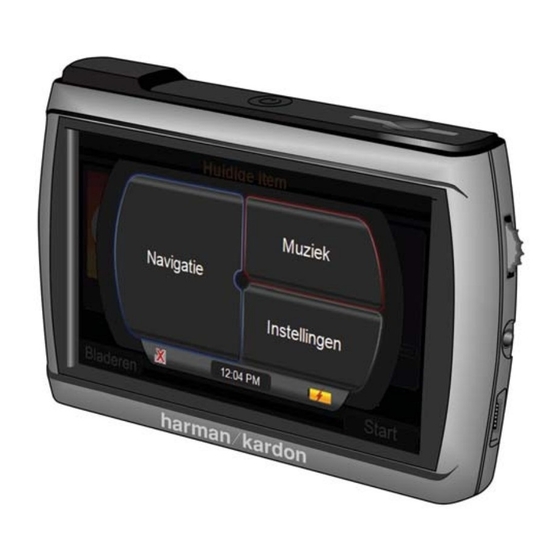 Harman Kardon guide+play GPS-200IT Handleiding