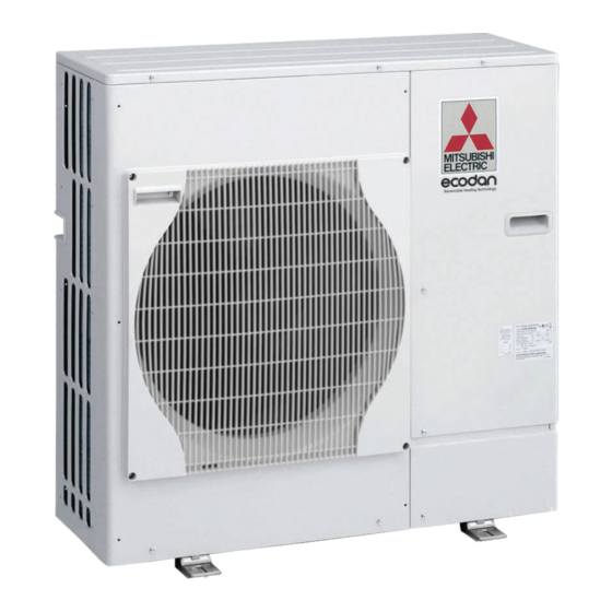 Mitsubishi Electric Ecodan EHST20 Series Handleiding