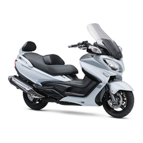 Suzuki Motor Burgman AN650A Handleiding