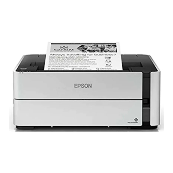 Epson EcoTank ET-M1140 Series Gebruikershandleiding