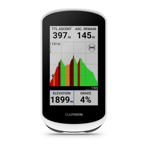 Garmin EDGE EXPLORE 2 Gebruikershandleiding