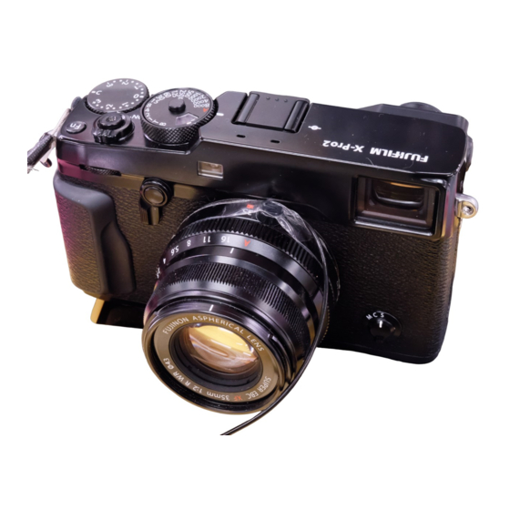 FujiFilm X-Pro2 Gebruiksaanwijzing