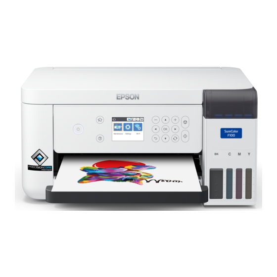 Epson SC-F100 Series Gebruikershandleiding