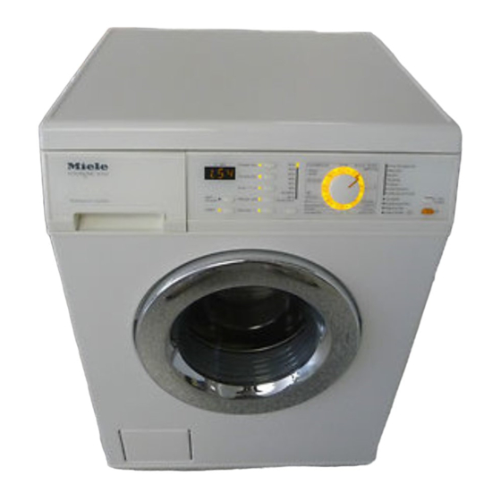 Miele SOFTTRONIC W 449 WPS Gebruiksaanwijzing