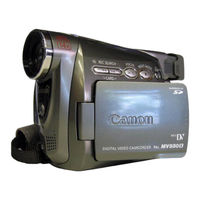 Canon MV880Xi Gebruiksaanwijzing