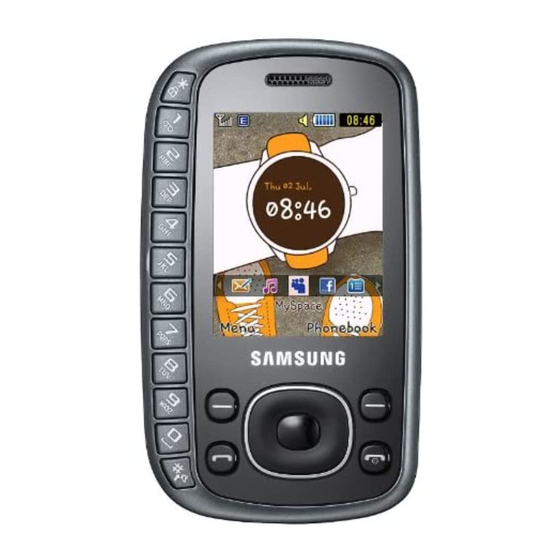 Samsung GT-B3310 Gebruiksaanwijzing