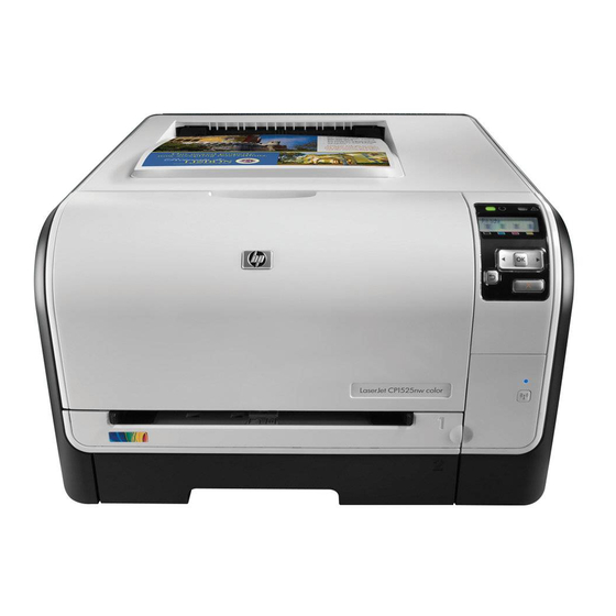 HP LASERJET PRO CP1520 Gebruikershandleiding