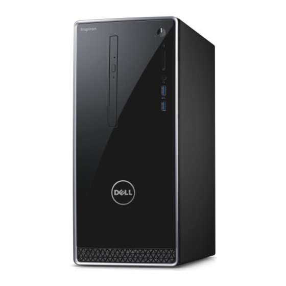 Dell Inspiron 3650 Onderhoudshandleiding